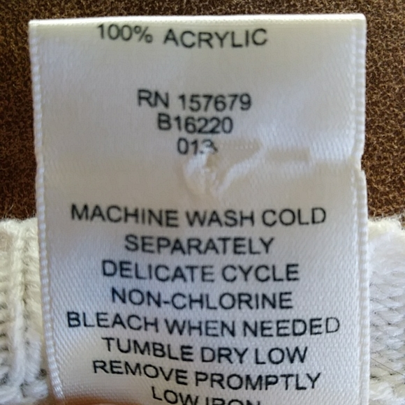 Blair Button Up V Neck Cardigan Sweater L Cream Off White - Picture 11 of 15